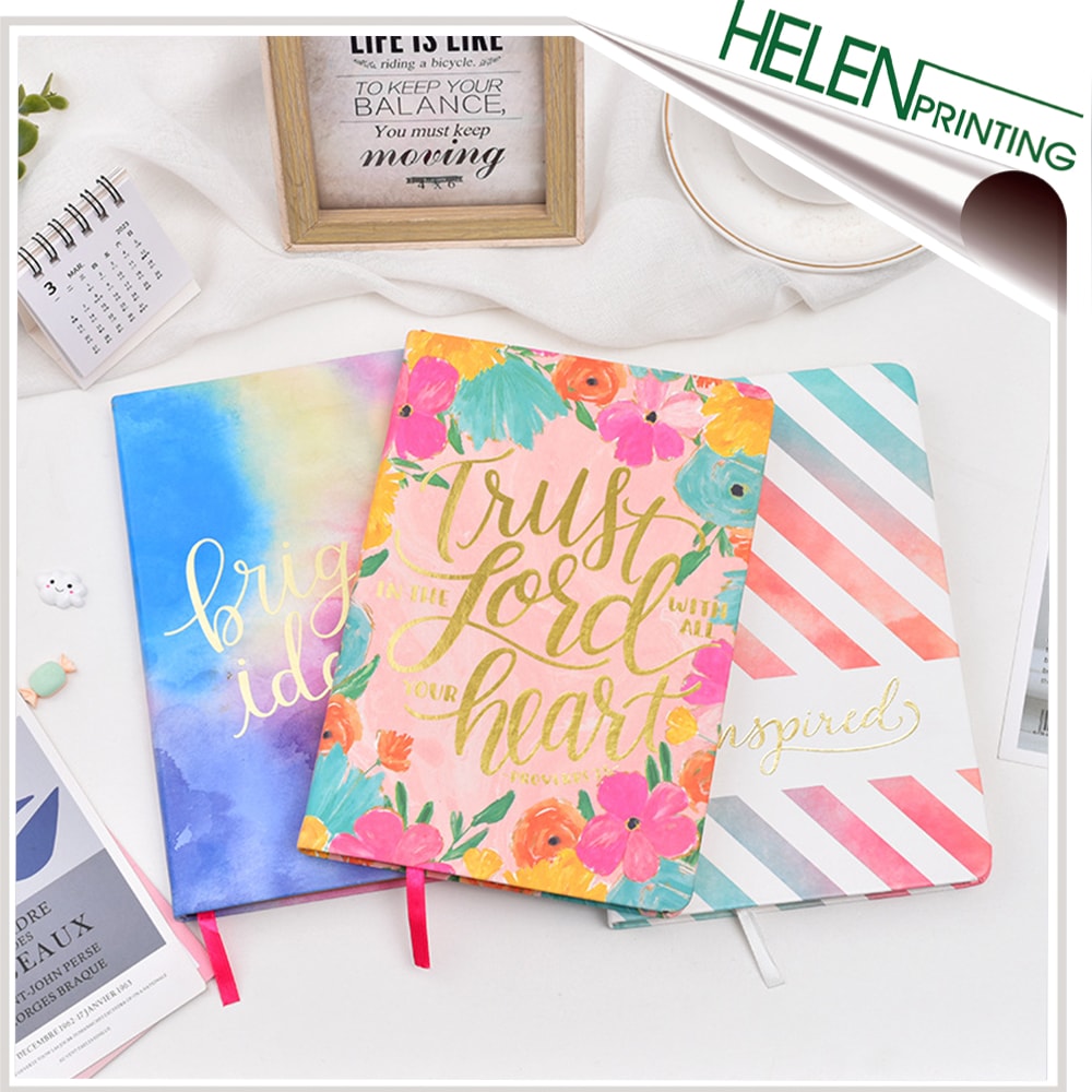 簡約筆記本印刷